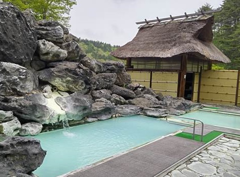高湯温泉玉子湯の露天風呂